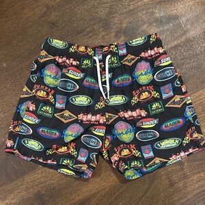 Sundek Multicolor Logo Swim Shorts